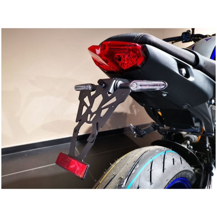 Nummerskyltshållare Svart - Yamaha Mt-09 V PARTS Svart – bild 6