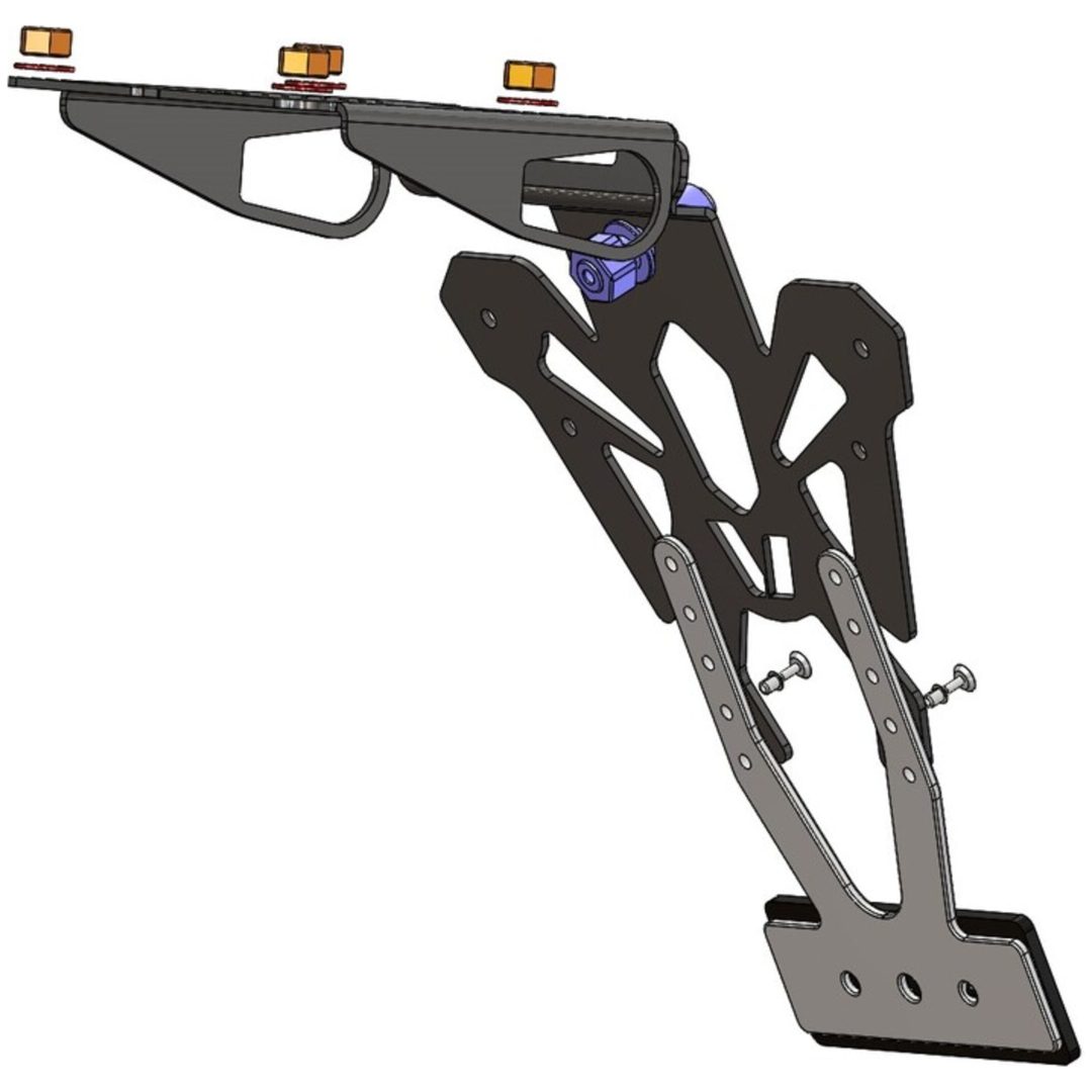 Nummerskyltshållare V PARTS – bild 5