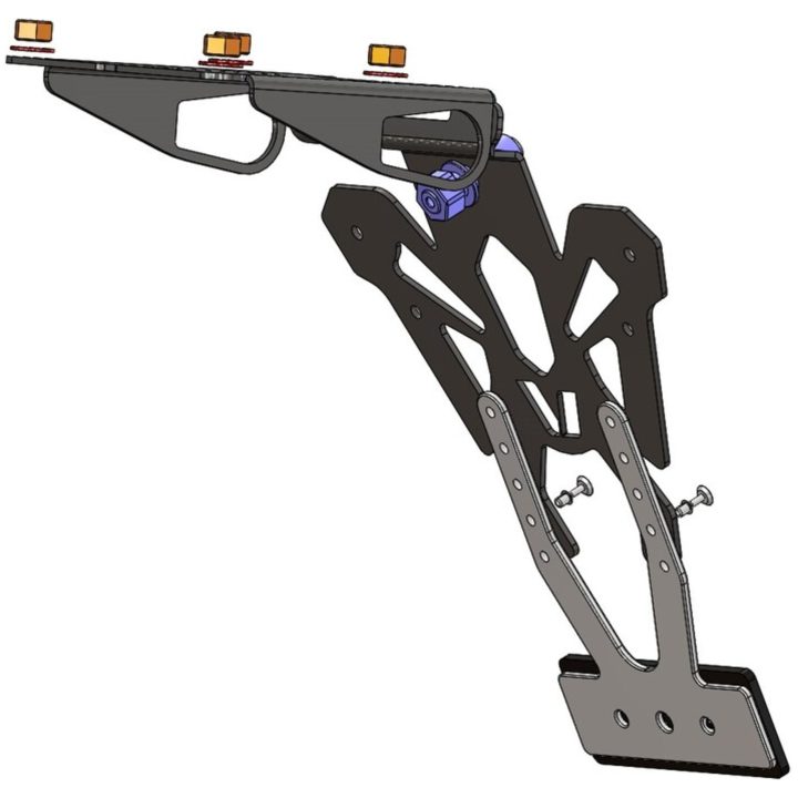 Nummerskyltshållare V PARTS – bild 5