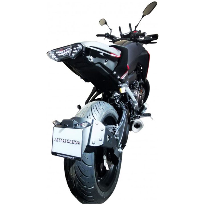 Nummerskyltshållare 'wheel Fitted' Svart - Yamaha Mt-07 Tracer ACCESS DESIGN Svart – bild 4