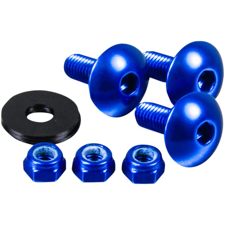 Nummerskyltsskruvar Bolt-On 10 Pack PRO BOLT Svart – bild 2