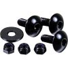 Nummerskyltsskruvar Bolt-On 10 Pack PRO BOLT Svart – miniatyr 1