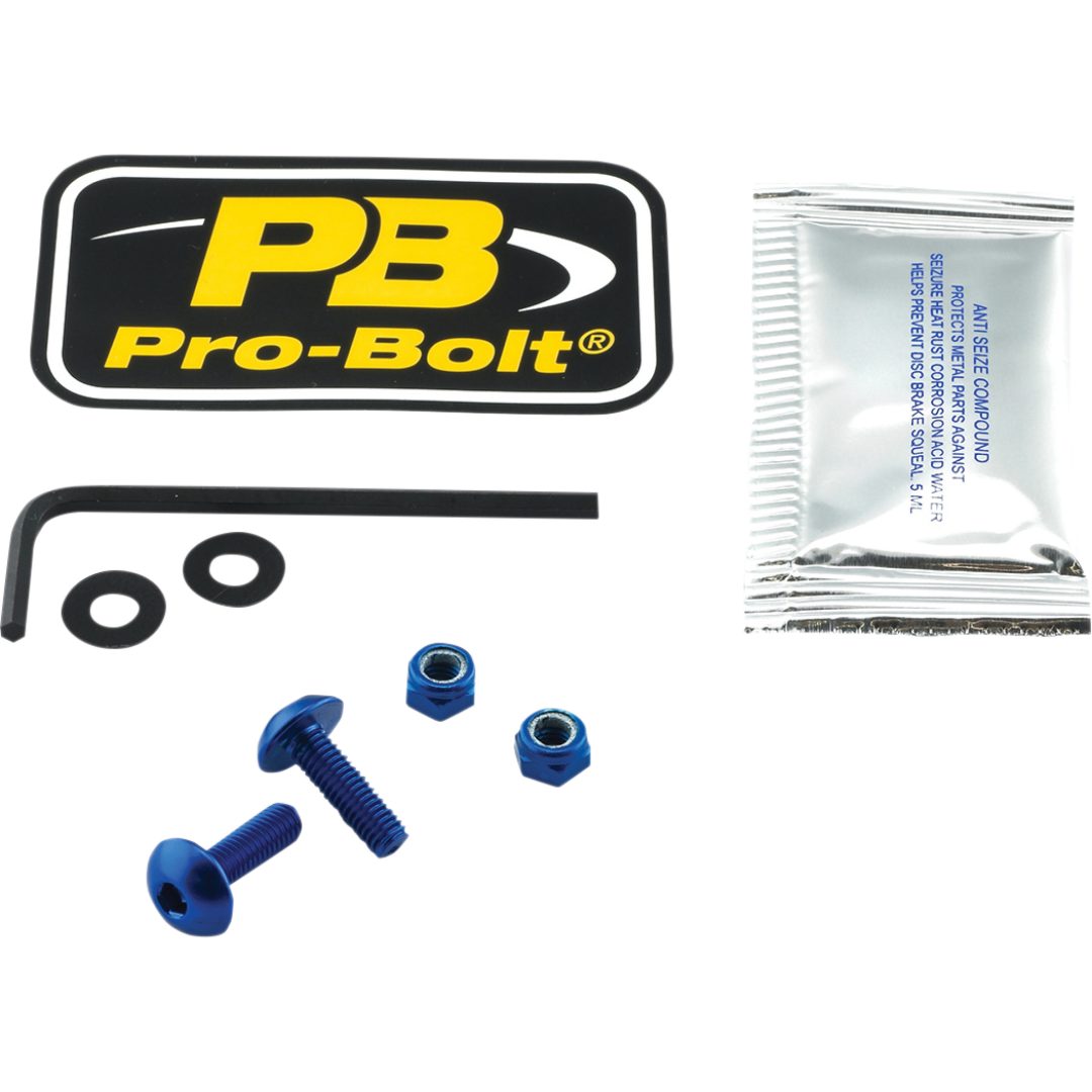 Nummerskyltsskruvar Bolt-On 2-pack PRO BOLT Nummerskylthållare – bild 2