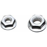 NUT FLANGE 3/8-16 CHROME