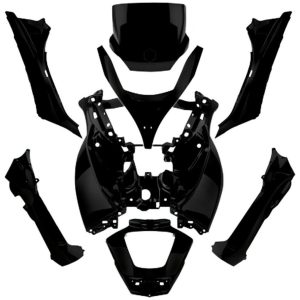 O PARTS Body Kit Matt Black - Piaggio MP3