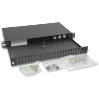 ODF 19" 1HE 24XSCD BLÅSFIBER