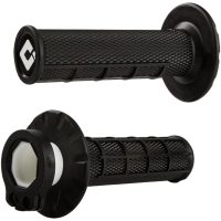 ODI Half-Waffle MX Lock-On Grip Set Black