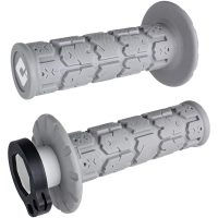 ODI ROGUE Off-Road Lock-On Grip Set Grey / Soft Compound
