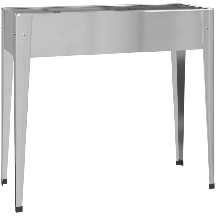 Odlingslåda 100,5x40,5x90 cm galvaniserat stål vidaXL – bild 2