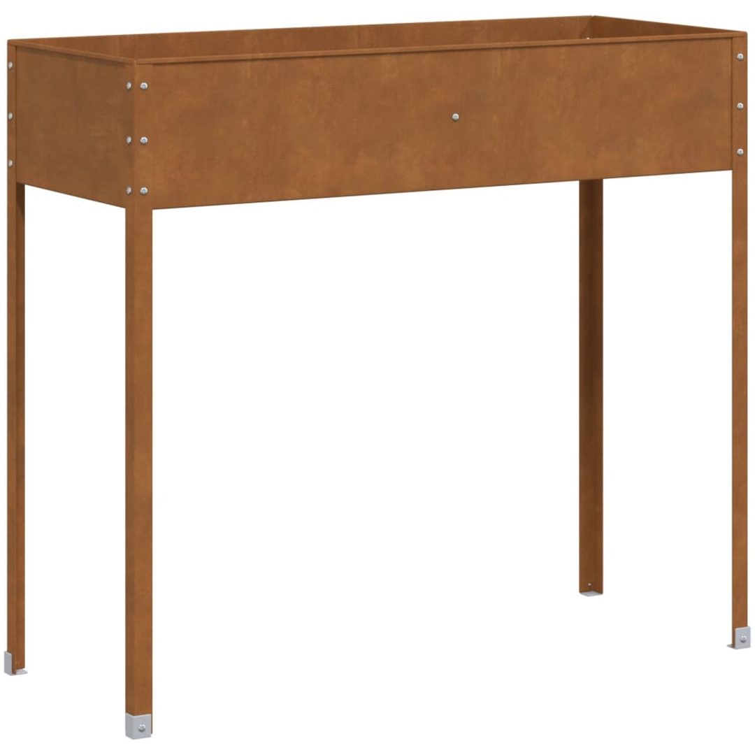 Odlingslåda 100,5x40,5x90 cm väderbeständigt stål vidaXL – bild 2