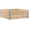 Odlingslåda 100x100 cm massivt furuträ vidaXL 100 x 100 x 41 cm – miniatyr 2