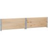 Odlingslåda 100x100 cm massivt furuträ vidaXL 100 x 100 x 41 cm – miniatyr 6