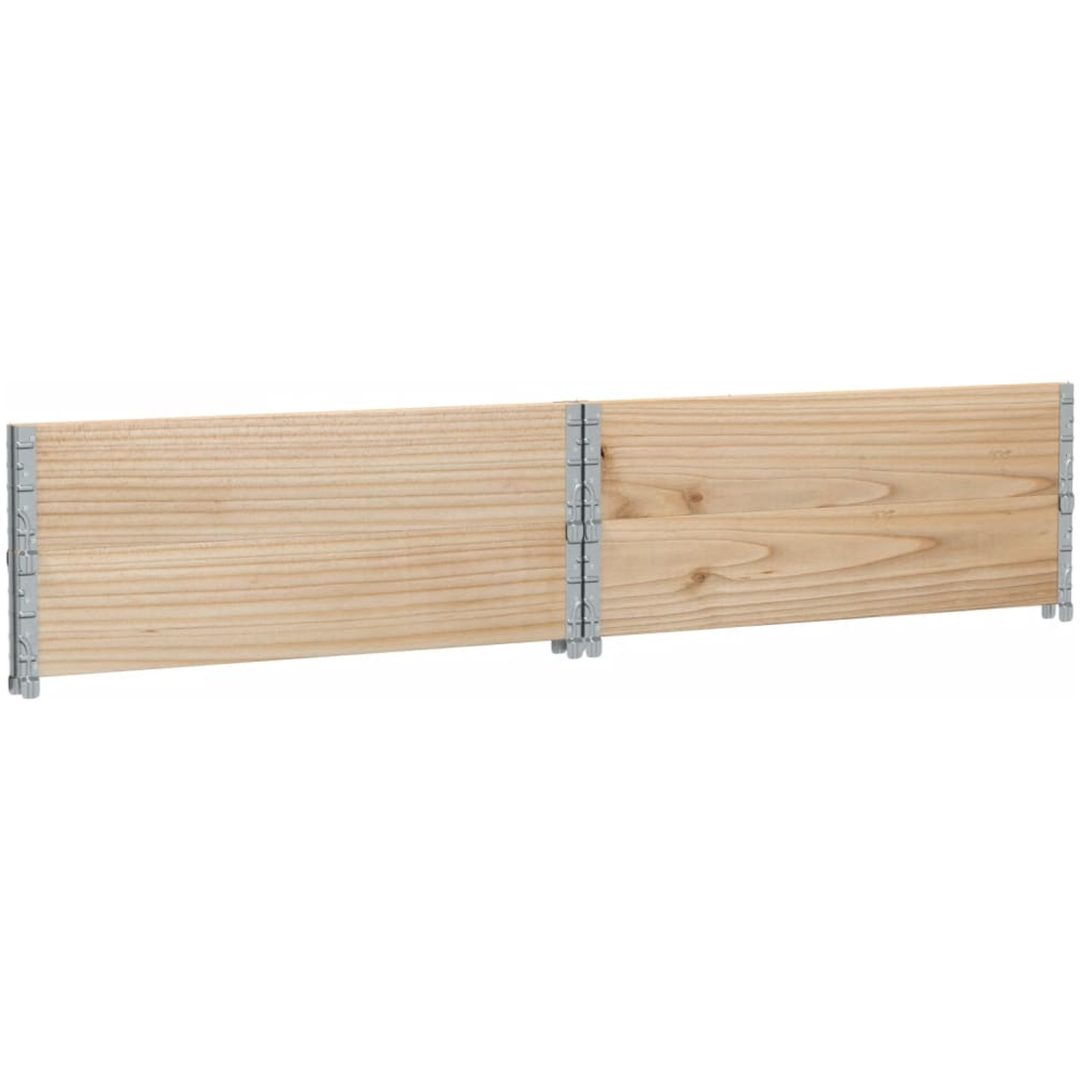 Odlingslåda 100x100 cm massivt furuträ vidaXL 100 x 100 x 41 cm – bild 6