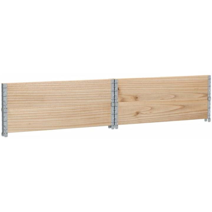 Odlingslåda 100x100 cm massivt furuträ vidaXL 100 x 100 x 41 cm – bild 6