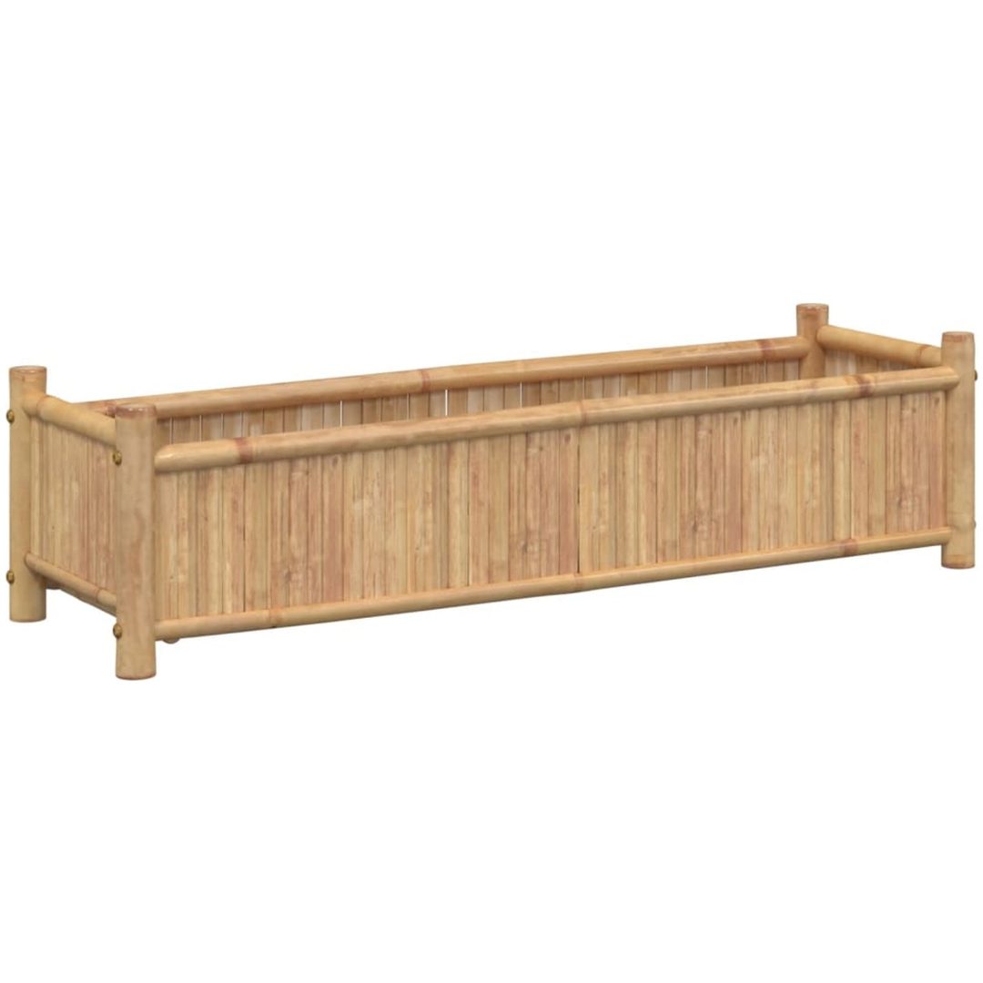 Odlingslåda 100x30x25 cm bambu vidaXL 100 x 40 x 150 cm – bild 2