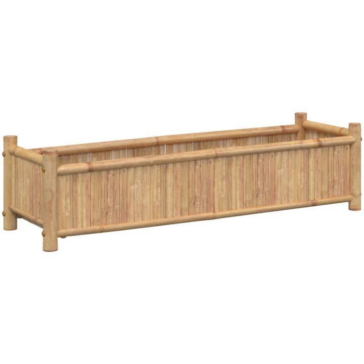 Odlingslåda 100x30x25 cm bambu vidaXL 100 x 40 x 150 cm – bild 2