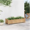 Odlingslåda 100x30x25 cm bambu vidaXL 100 x 40 x 150 cm – miniatyr 3
