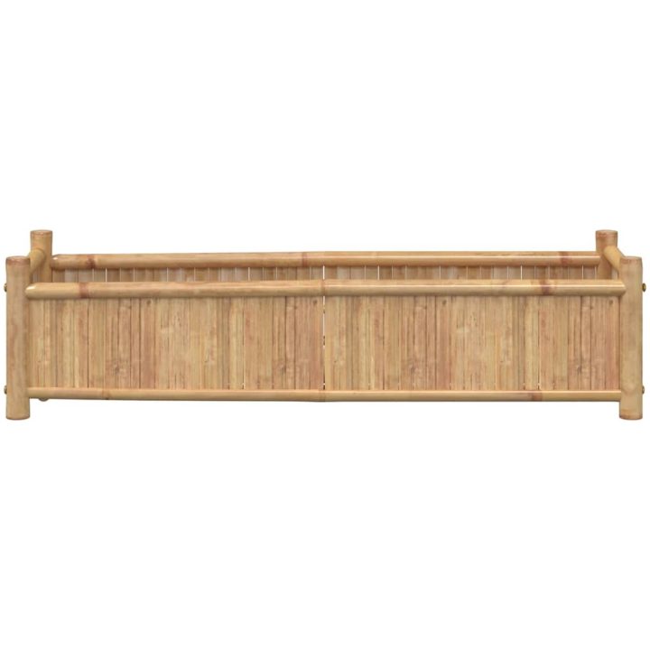 Odlingslåda 100x30x25 cm bambu vidaXL 100 x 40 x 150 cm – bild 4