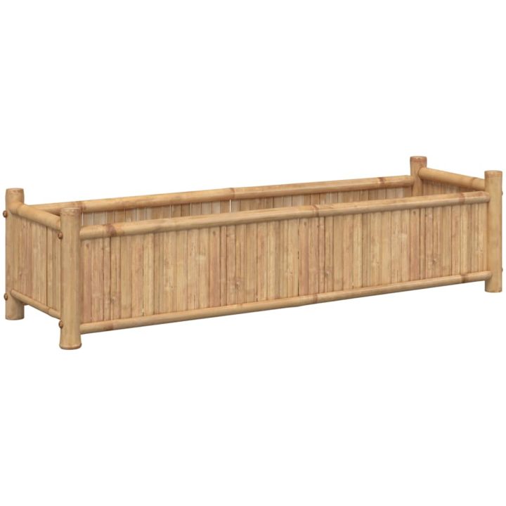 Odlingslåda 100x30x25 cm bambu vidaXL 100 x 40 x 150 cm – bild 6