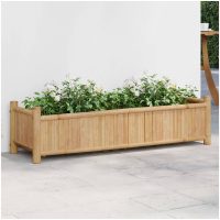 Odlingslåda 100x30x25 cm bambu vidaXL
