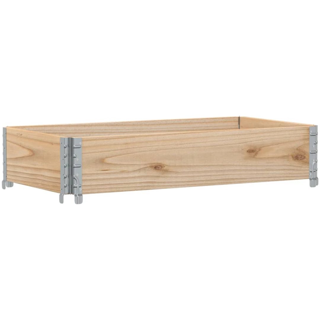 Odlingslåda 100x50 cm massiv furu vidaXL 100 x 50 x 21.5 cm – bild 2