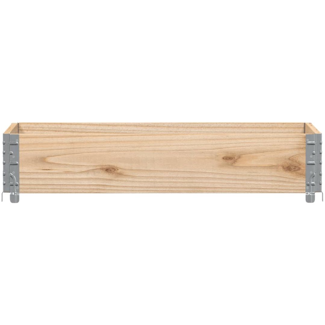 Odlingslåda 100x50 cm massiv furu vidaXL 100 x 50 x 21.5 cm – bild 3