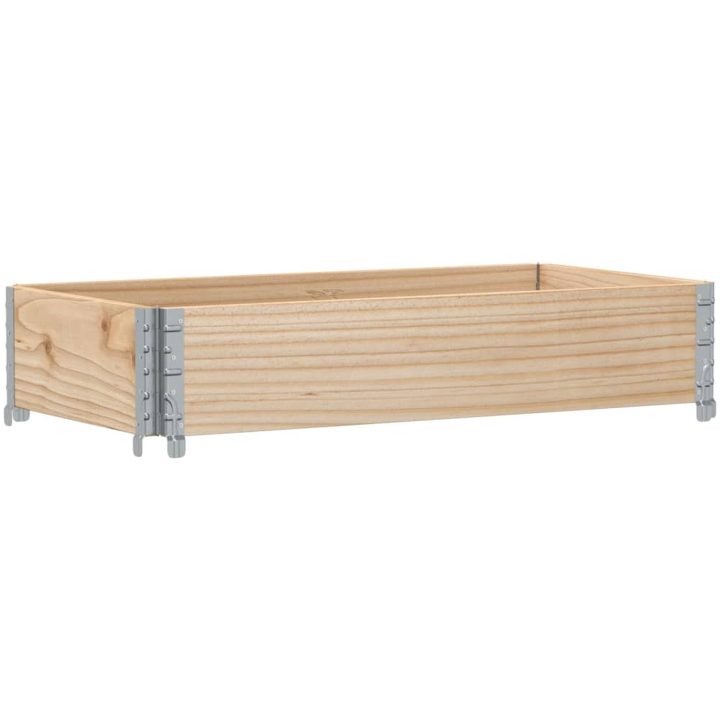 Odlingslåda 100x50 cm massiv furu vidaXL 100 x 50 x 21.5 cm – bild 5