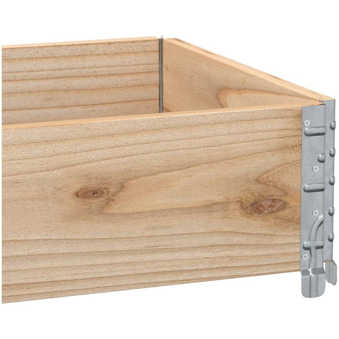 Odlingslåda 100x50 cm massiv furu vidaXL 100 x 50 x 21.5 cm – bild 7