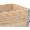 Odlingslåda 100x50 cm massivt furuträ vidaXL 100 x 50 x 41 cm – miniatyr 7