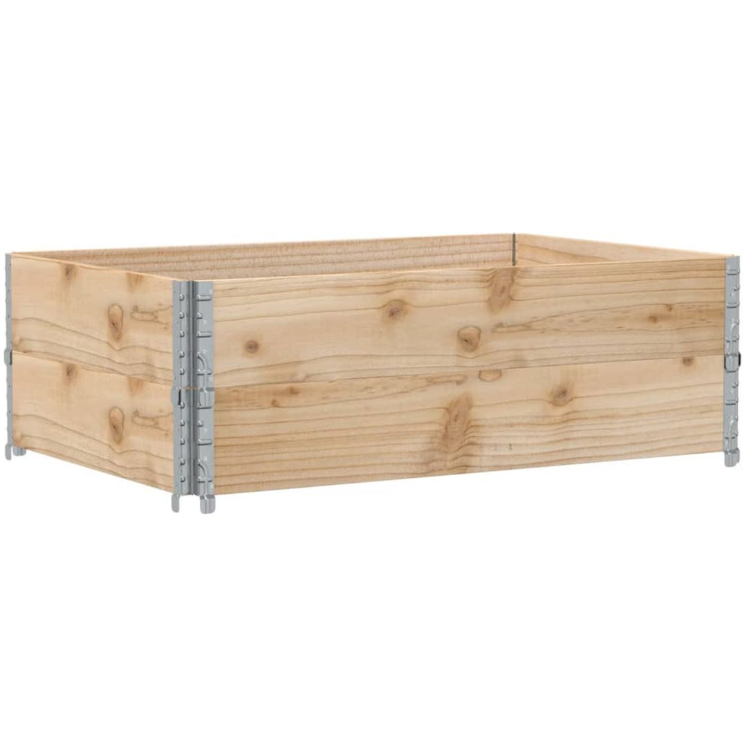 Odlingslåda 120x80 cm massiv furu vidaXL 120 x 80 x 41 cm – bild 2