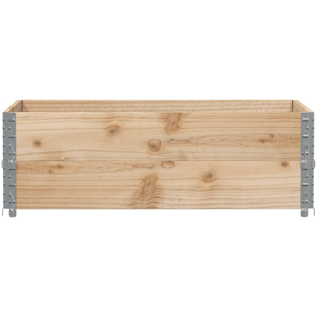 Odlingslåda 120x80 cm massiv furu vidaXL 120 x 80 x 41 cm – bild 3