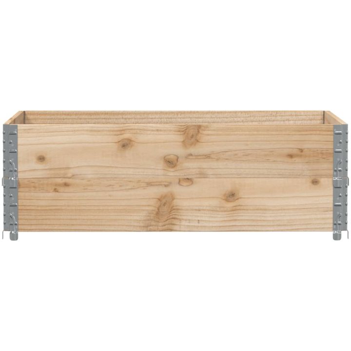 Odlingslåda 120x80 cm massiv furu vidaXL 120 x 80 x 41 cm – bild 3