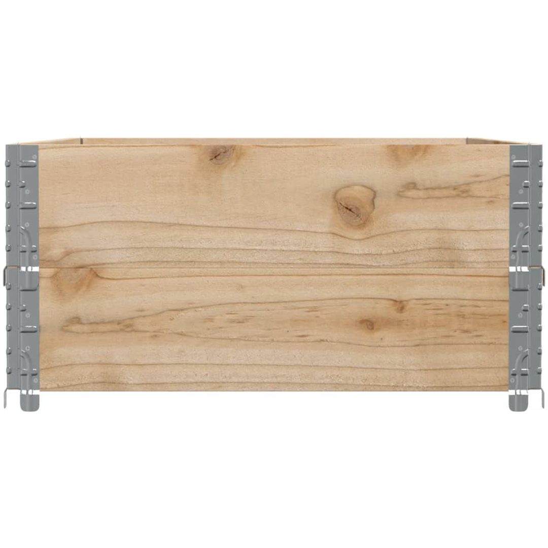 Odlingslåda 120x80 cm massiv furu vidaXL 120 x 80 x 41 cm – bild 4