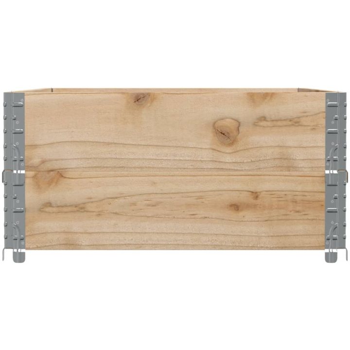 Odlingslåda 120x80 cm massiv furu vidaXL 120 x 80 x 41 cm – bild 4