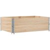 Odlingslåda 120x80 cm massiv furu vidaXL 120 x 80 x 41 cm – miniatyr 5