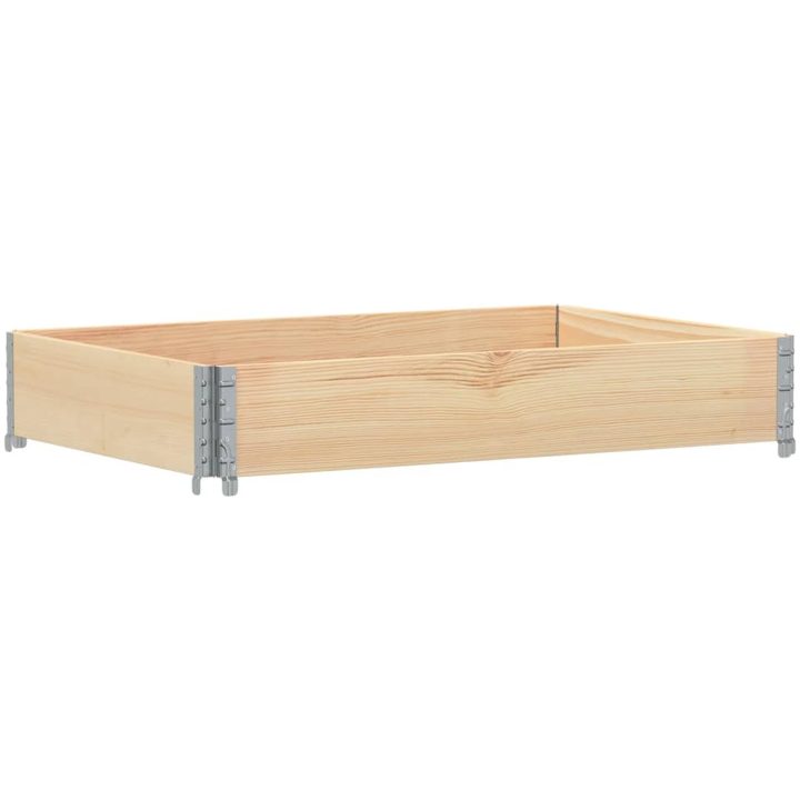 Odlingslåda 120x80 cm massivt furu vidaXL 120 x 80 x 21.5 cm – bild 2