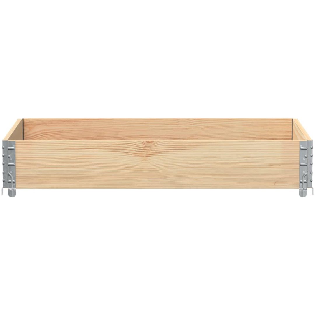 Odlingslåda 120x80 cm massivt furu vidaXL 120 x 80 x 21.5 cm – bild 3