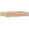 Odlingslåda 120x80 cm massivt furu vidaXL 120 x 80 x 21.5 cm – miniatyr 5