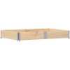 Odlingslåda 150x100 cm massivt furuträ vidaXL 150 x 100 x 21.5 cm – miniatyr 2