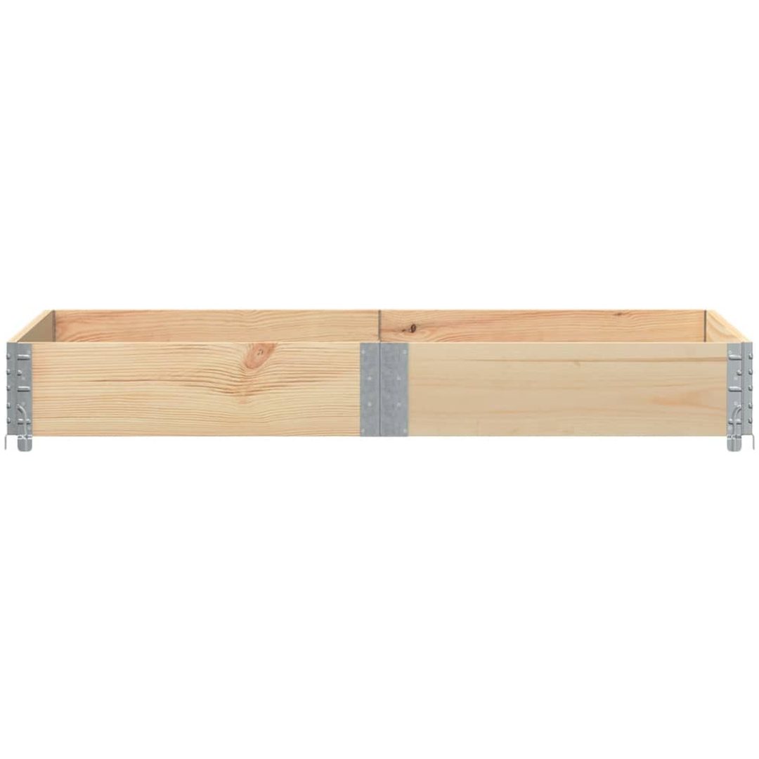 Odlingslåda 150x100 cm massivt furuträ vidaXL 150 x 100 x 21.5 cm – bild 3