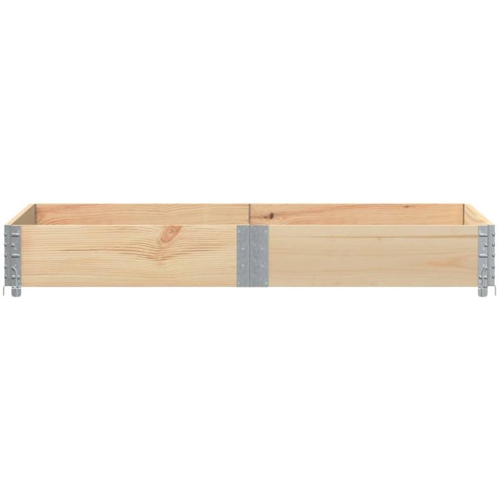 Odlingslåda 150x100 cm massivt furuträ vidaXL 150 x 100 x 21.5 cm – bild 3