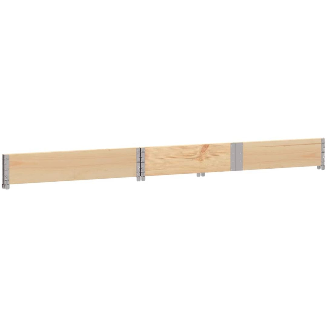 Odlingslåda 150x100 cm massivt furuträ vidaXL 150 x 100 x 21.5 cm – bild 4