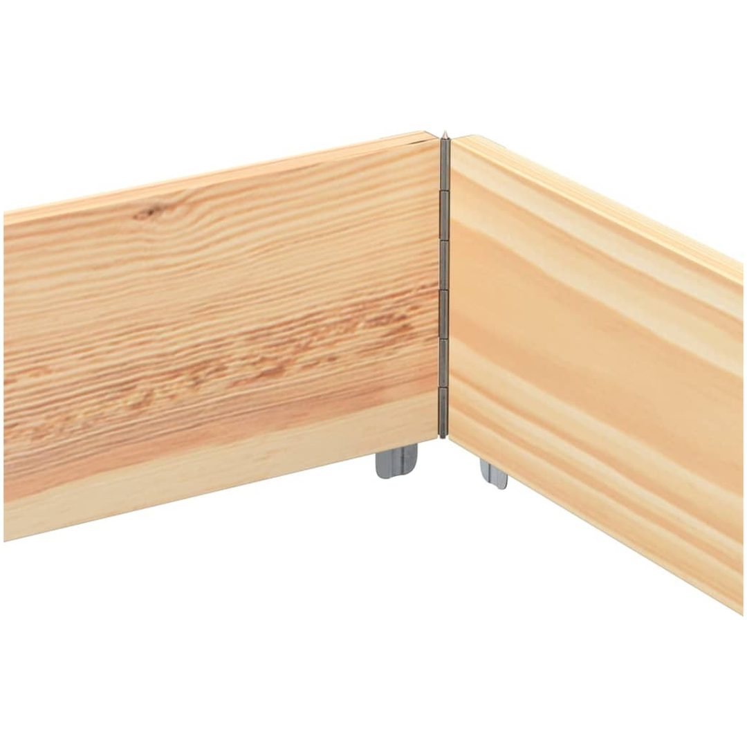 Odlingslåda 150x100 cm massivt furuträ vidaXL 150 x 100 x 21.5 cm – bild 6