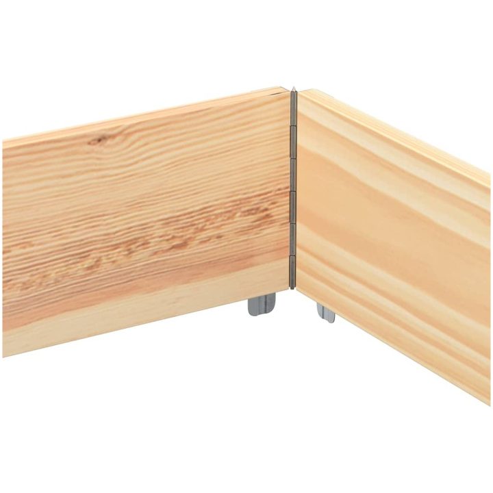 Odlingslåda 150x100 cm massivt furuträ vidaXL 150 x 100 x 21.5 cm – bild 6