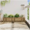 Odlingslåda 150x31x31 cm impregnerat furu vidaXL – miniatyr 3