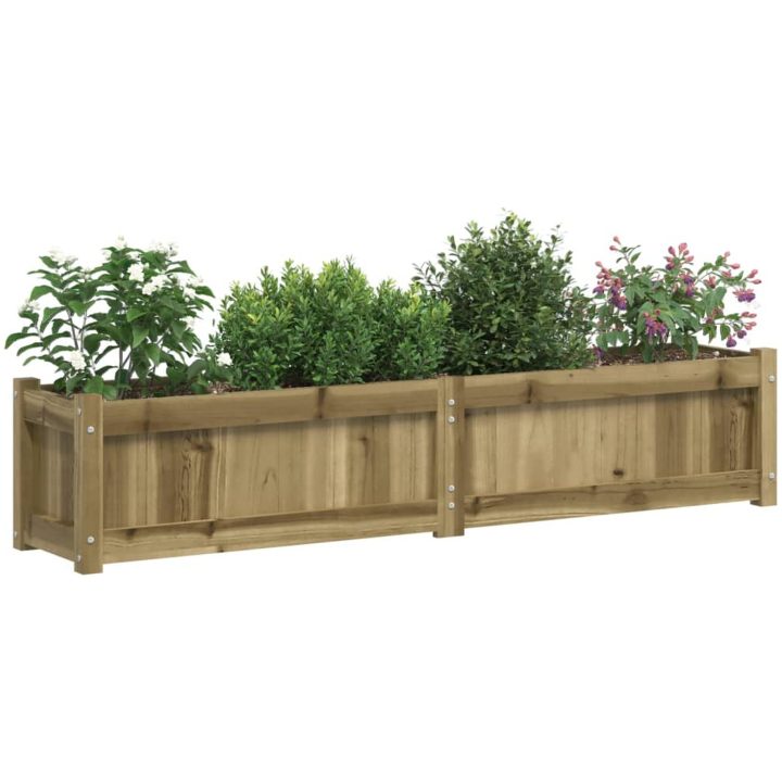 Odlingslåda 150x31x31 cm impregnerat furu vidaXL – bild 4