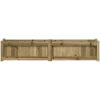 Odlingslåda 150x31x31 cm impregnerat furu vidaXL – miniatyr 5