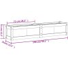 Odlingslåda 150x31x31 cm massivt douglasträ vidaXL – miniatyr 11