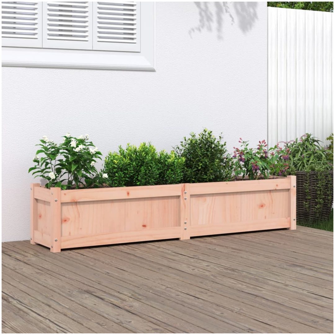 Odlingslåda 150x31x31 cm massivt douglasträ vidaXL