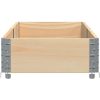 Odlingslåda 150x50 cm massivt furuträ vidaXL 150 x 50 x 21.5 cm – miniatyr 4